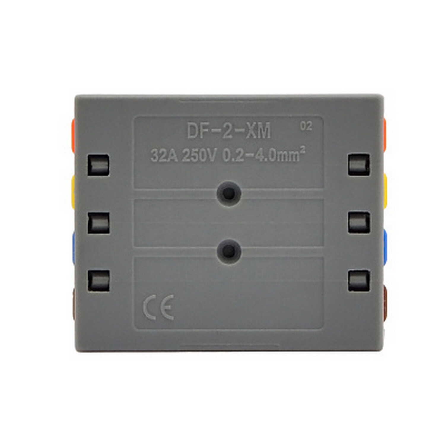 Клема швидкого монтажу прохідна DF-2-XM/2-4A ACKO ( A0130010221 ) Клема швидкого монтажу прохідна DF-2-XM/2-4A ACKO ( A0130010221 )